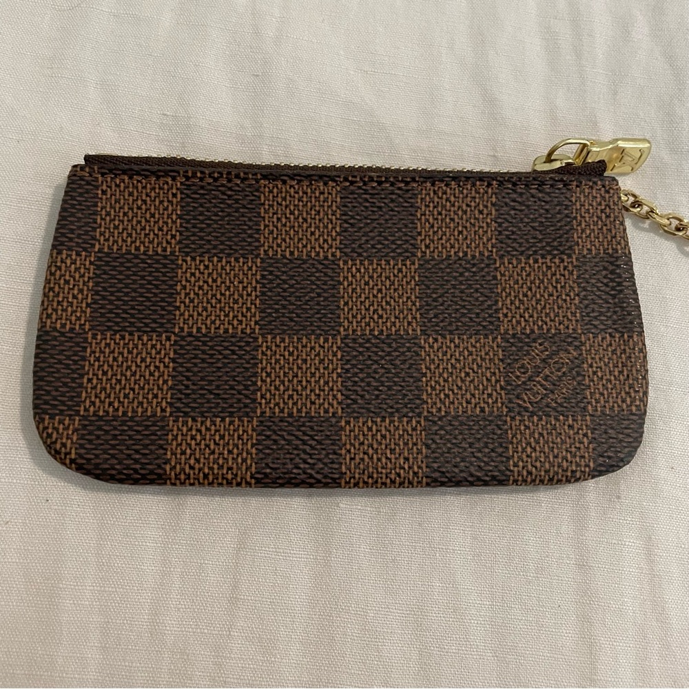 Louis Vuitton Key Pouch Damier Ebene